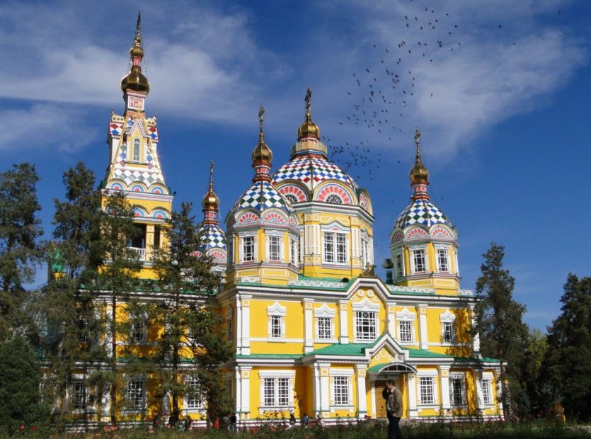 Almaty Cathedral (Zenkov Cathedral), Almaty, Kazakhstan